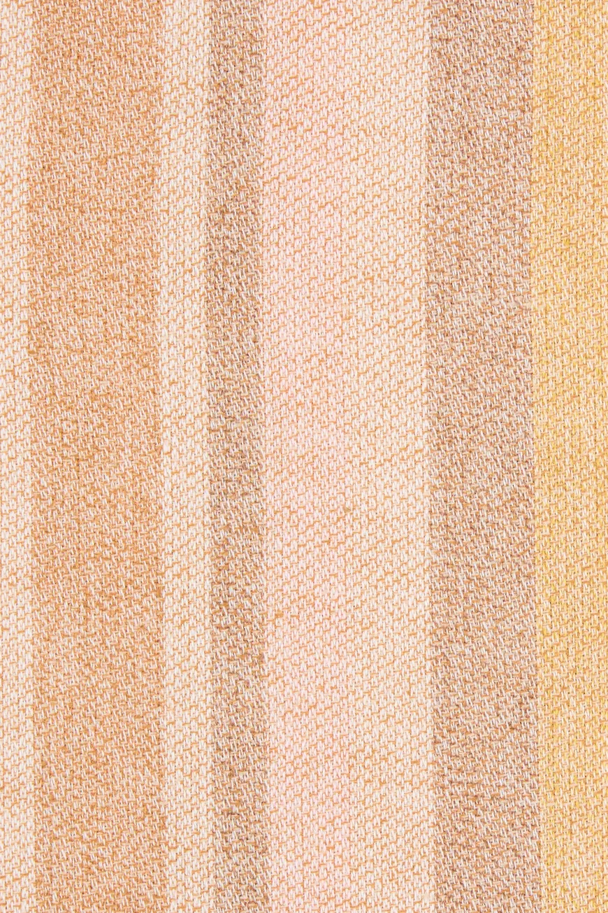 Sao Paulo Skirt Terracotta Stripe