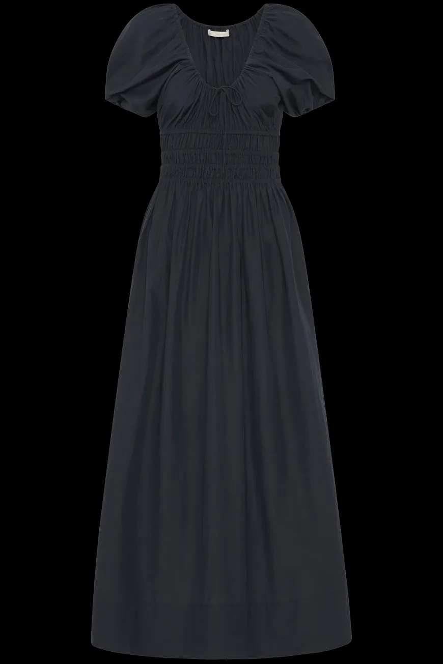 Seine Midi Dress Midnight