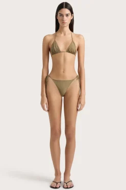 Sete Bikini Top Khaki