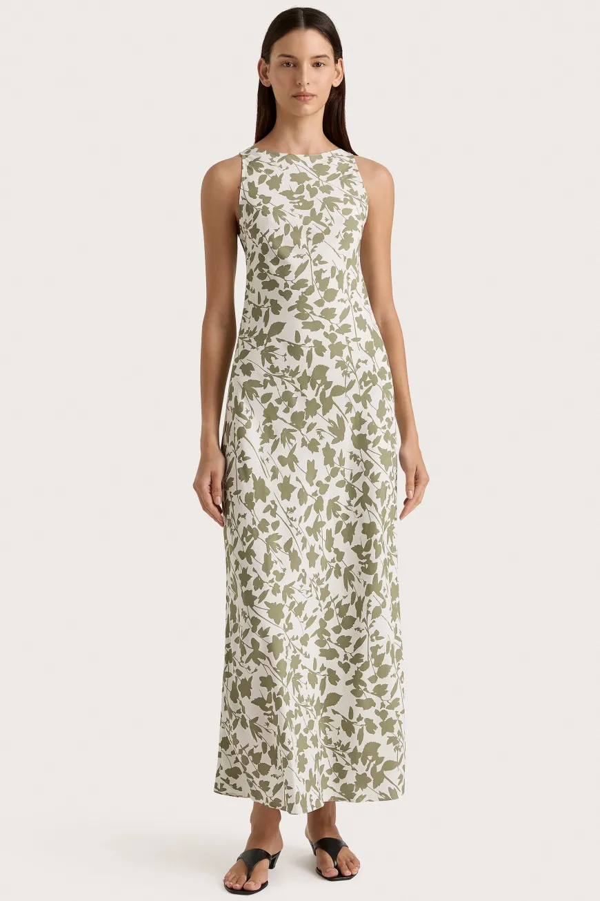 Silya Maxi Dress Poplar Sage