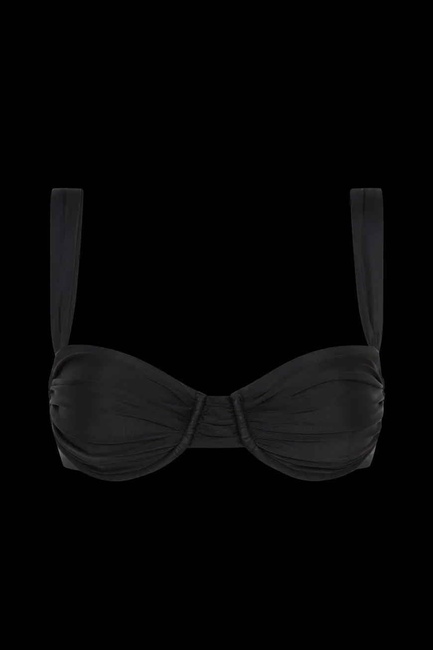 Sol Bikini Top Black