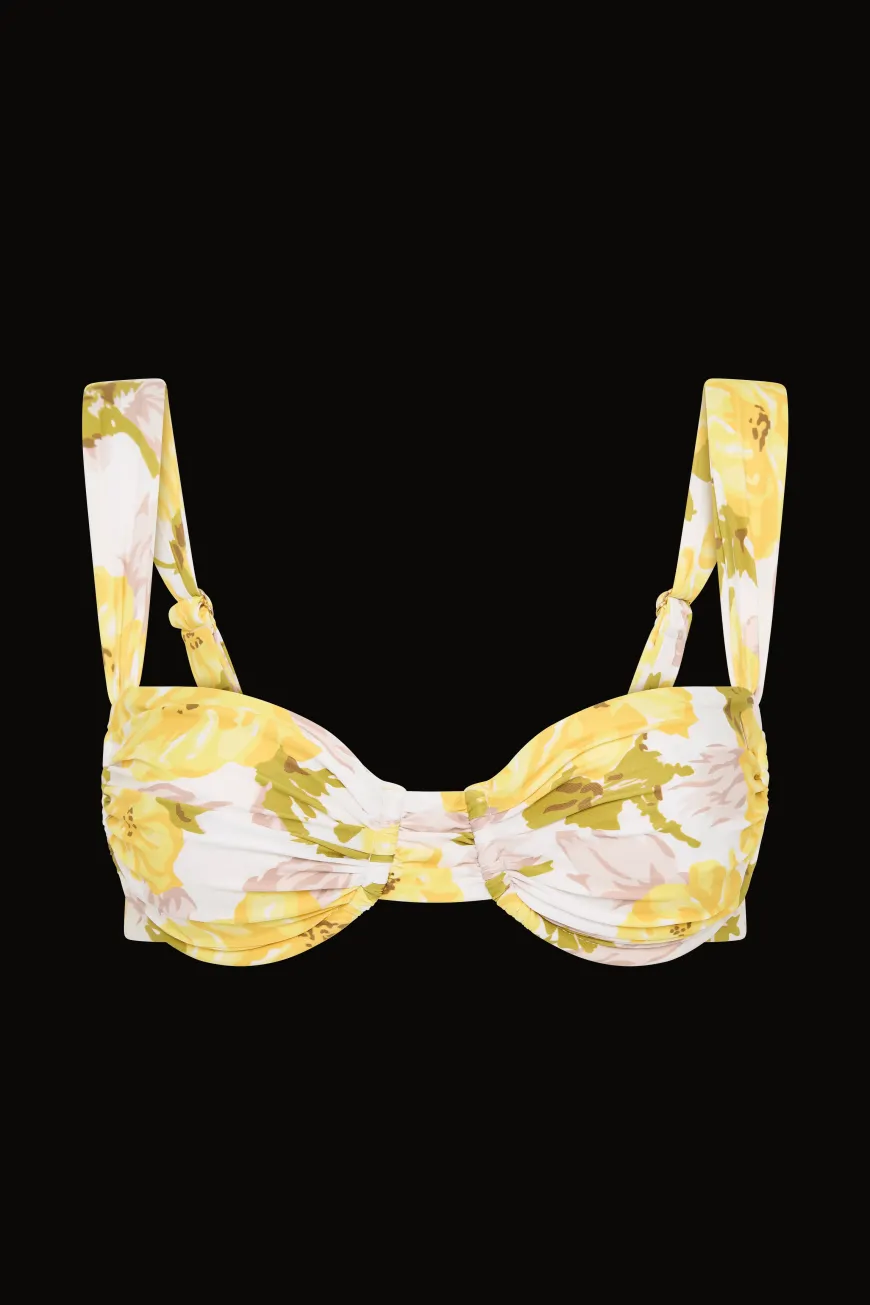 Sol Bikini Top Isadora Floral