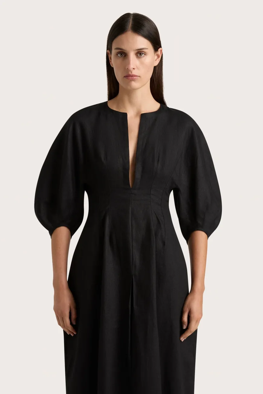 Soleil Maxi Dress Black
