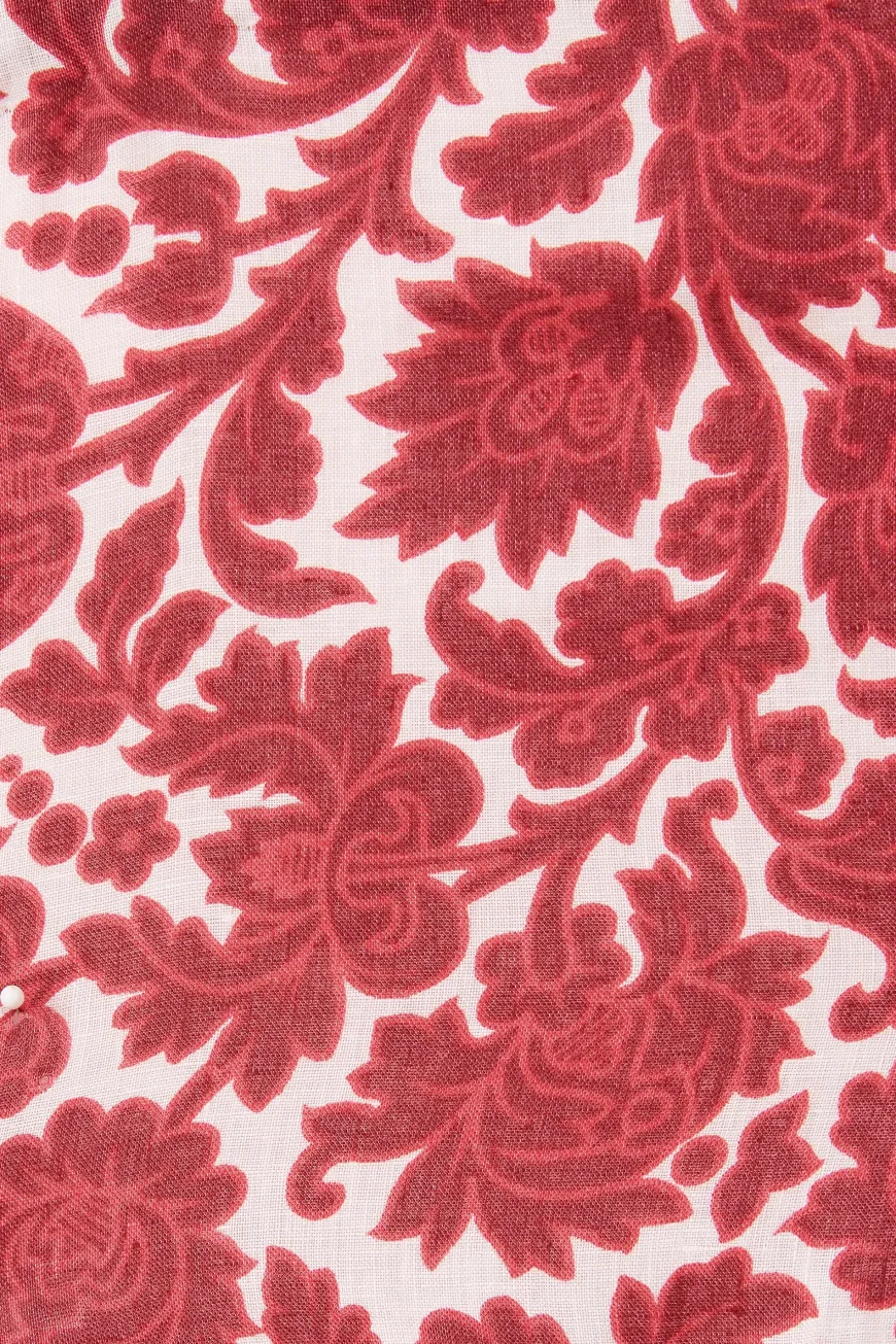 Soleil Mini Dress Heuchera Print
