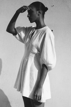 Soleil Mini Dress White