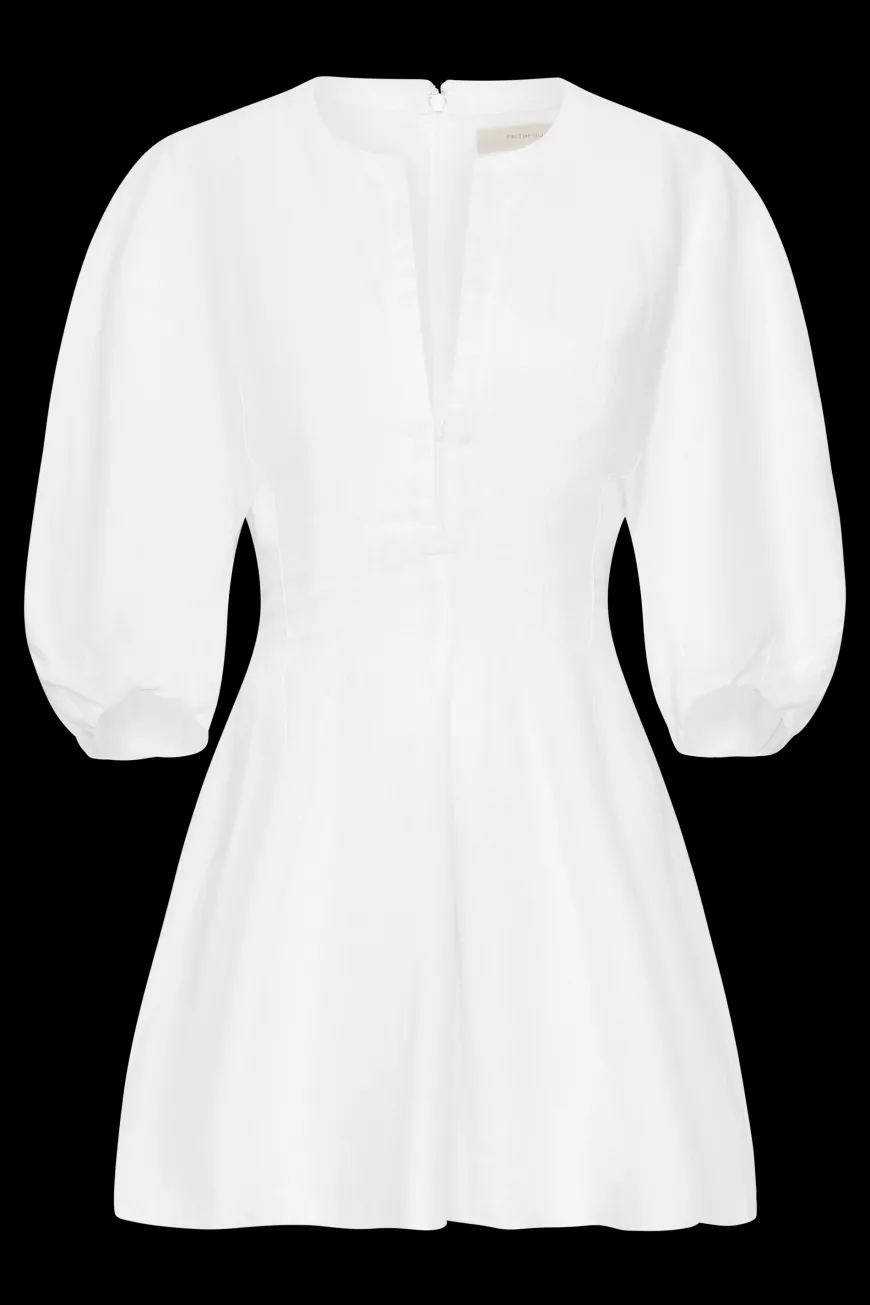 Soleil Mini Dress White