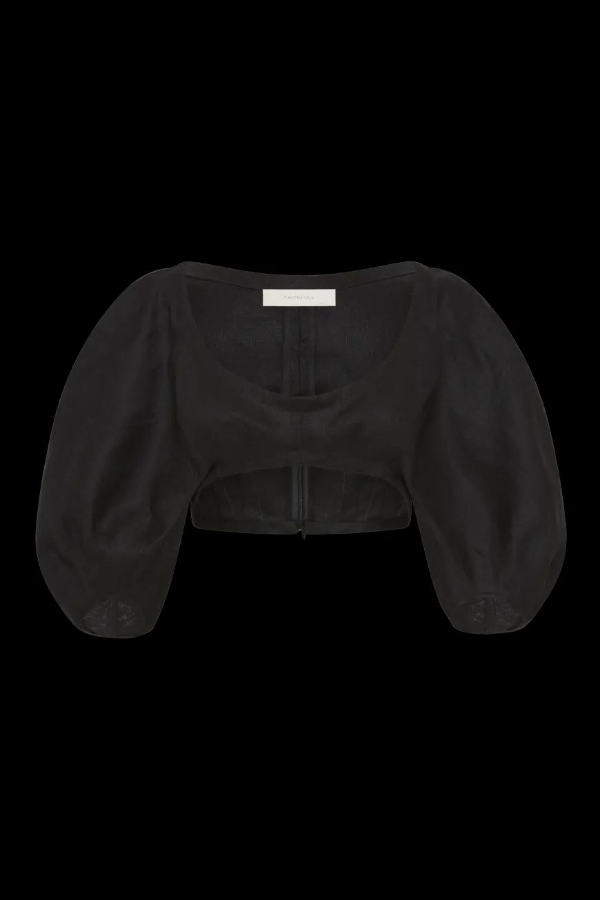 Soleil Top Black