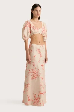 Soleil Top Leilani Vermilion