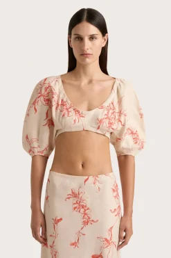 Soleil Top Leilani Vermilion