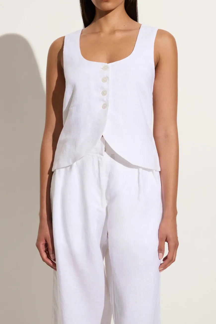 Stanze Vest White