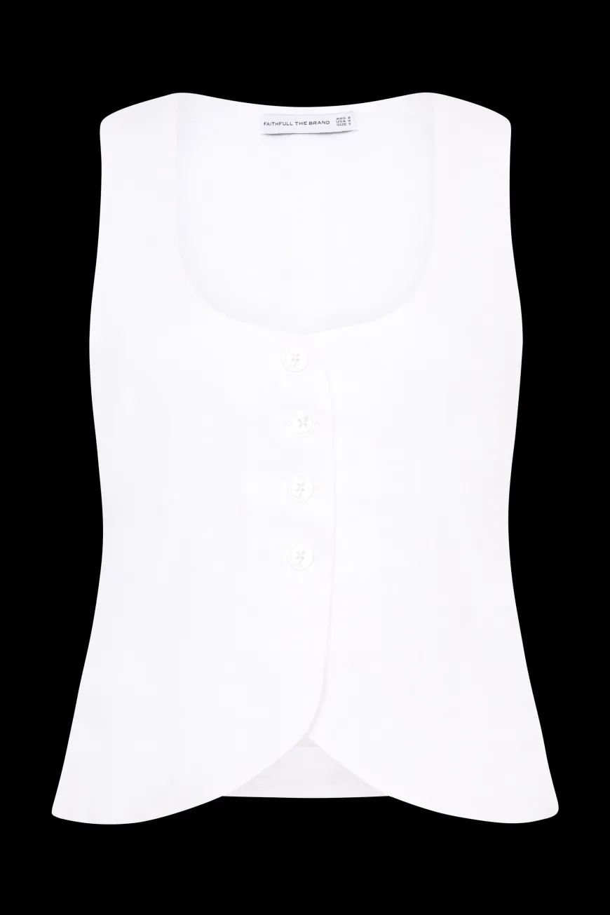 Stanze Vest White