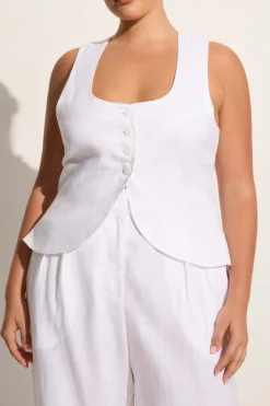 Stanze Vest White