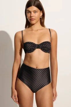 Stefania Bikini Top Ludovica Polka Dot - Final Sale