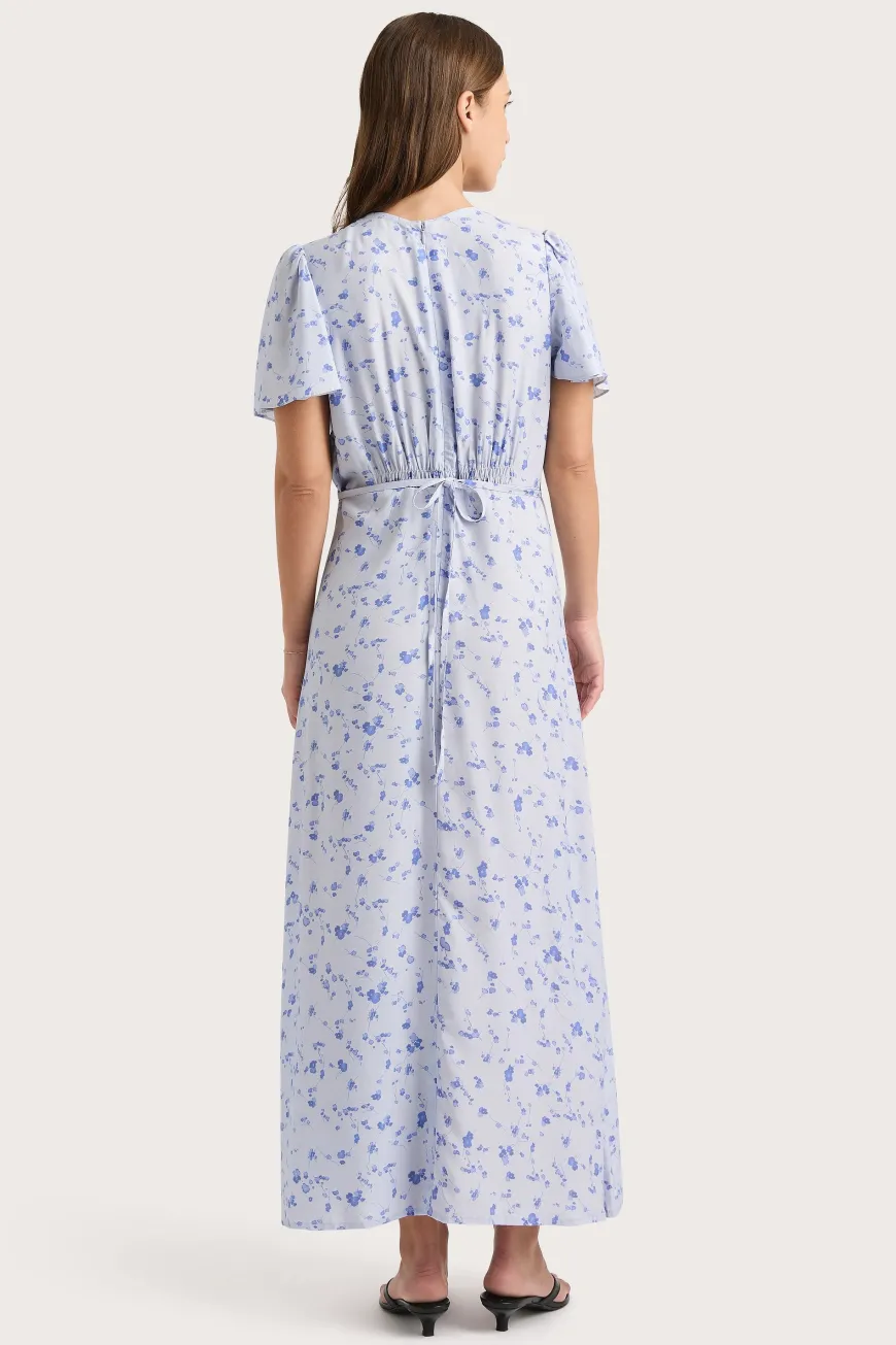 Tae Midi Dress Blossom Blue