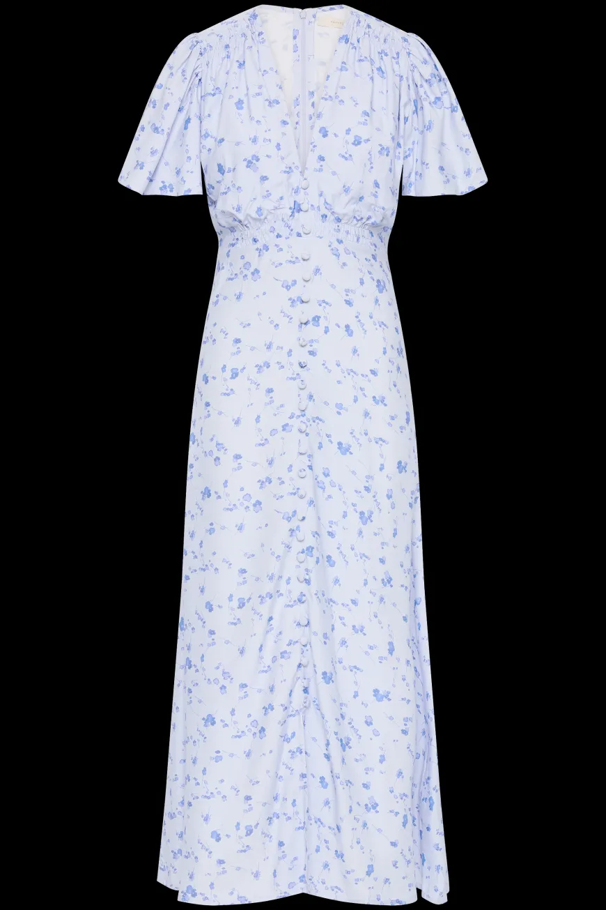 Tae Midi Dress Blossom Blue