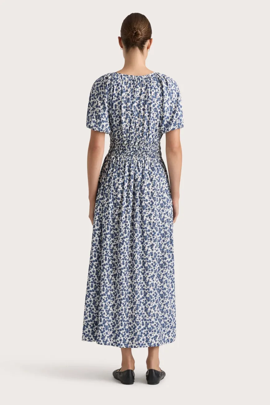 Valras Midi Dress Leilani Mid Blue