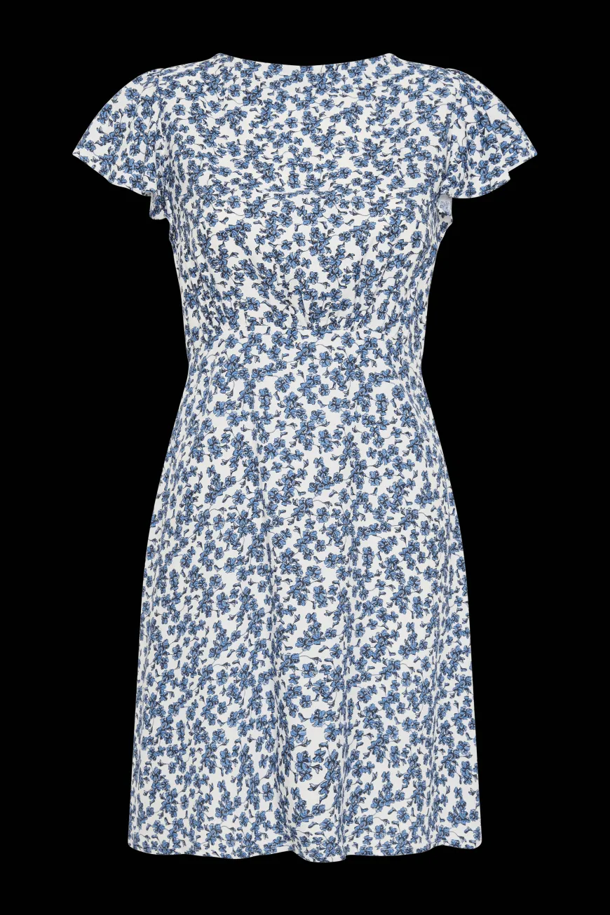 Valras Mini Dress Leilani Mid Blue