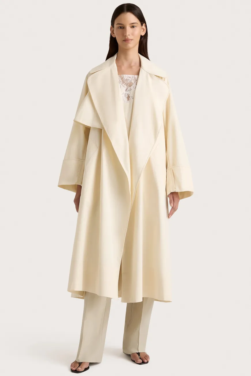 Vanze Coat Off White