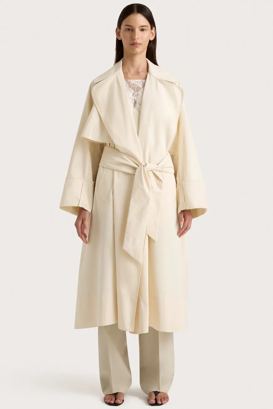 Vanze Coat Off White
