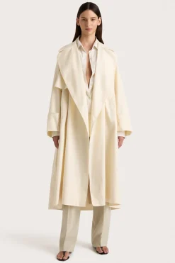 Vanze Coat Off White