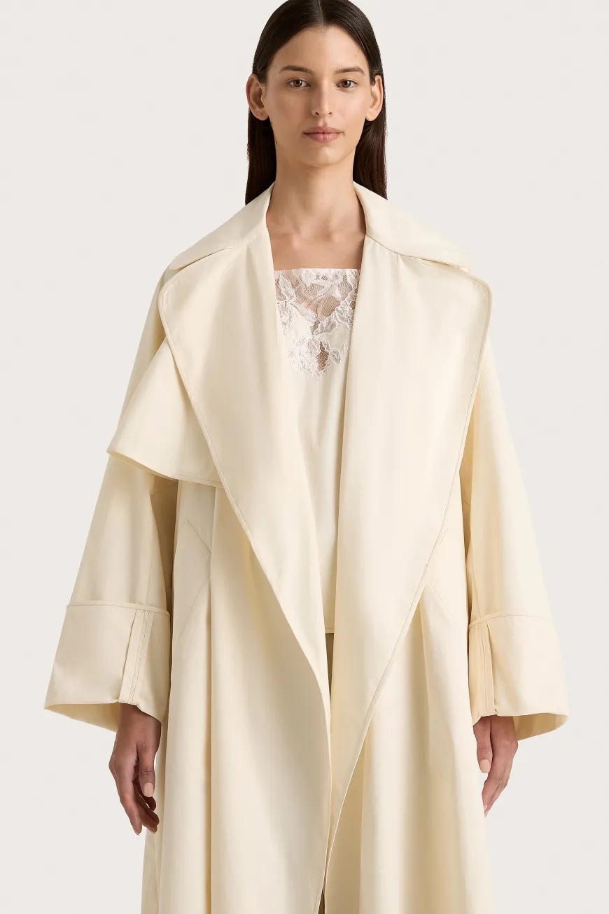 Vanze Coat Off White