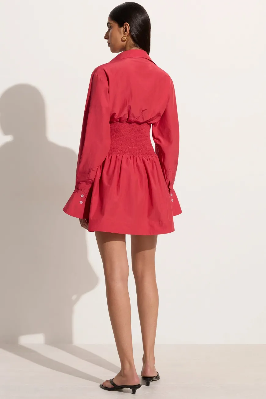 Vitinia Mini Dress Crimson - Final Sale