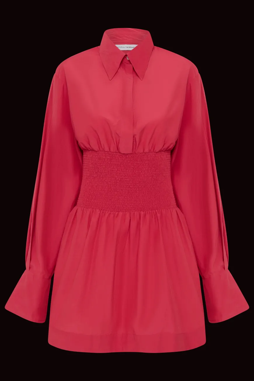 Vitinia Mini Dress Crimson - Final Sale