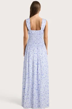 Yerres Maxi Dress Blossom Blue