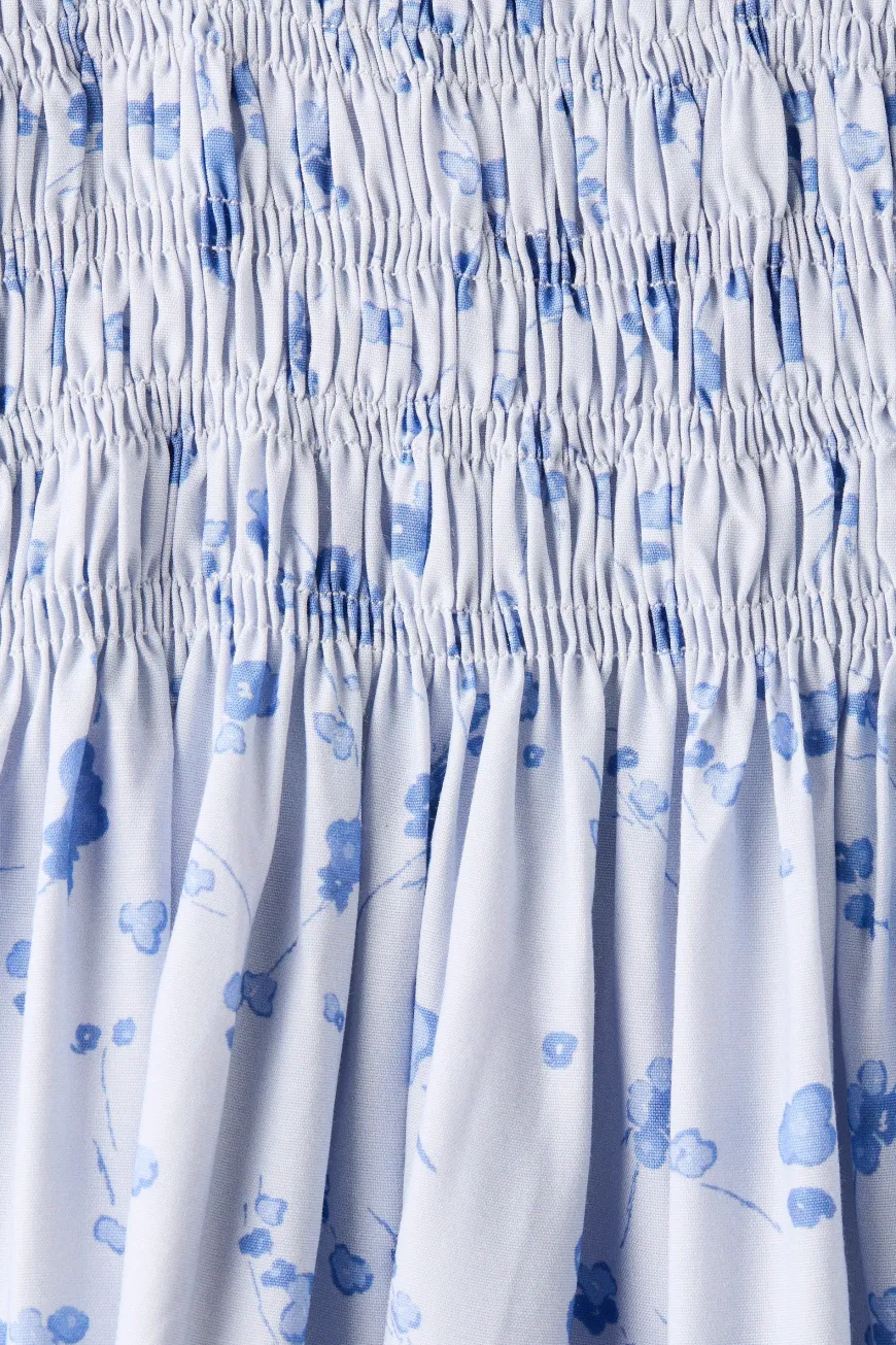 Yerres Maxi Dress Blossom Blue