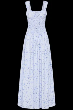 Yerres Maxi Dress Blossom Blue
