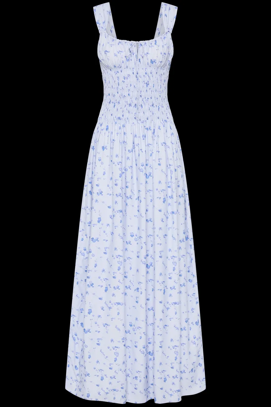 Yerres Maxi Dress Blossom Blue