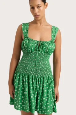 Yerres Mini Dress Green