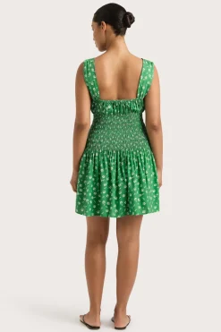 Yerres Mini Dress Green