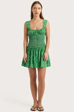 Yerres Mini Dress Green