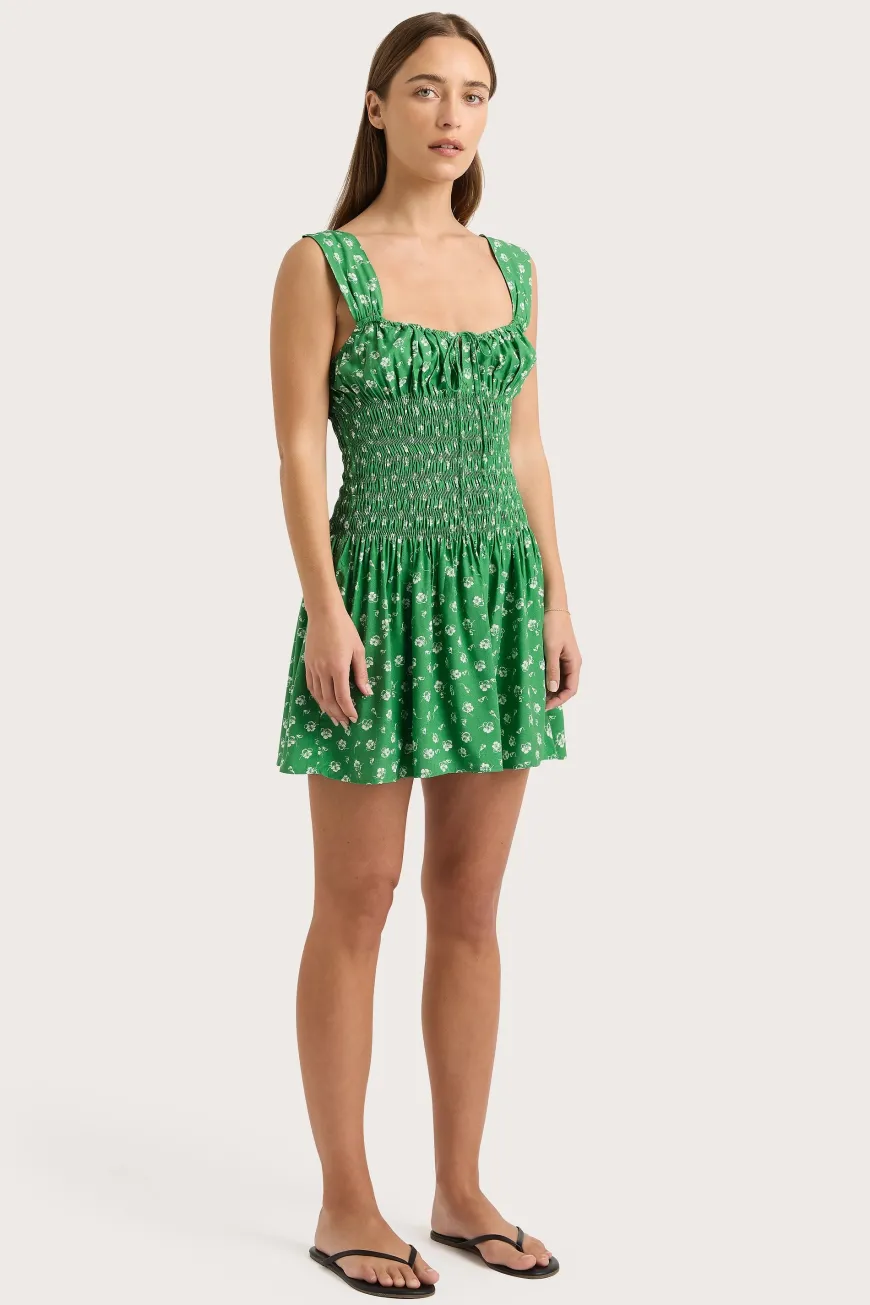 Yerres Mini Dress Green