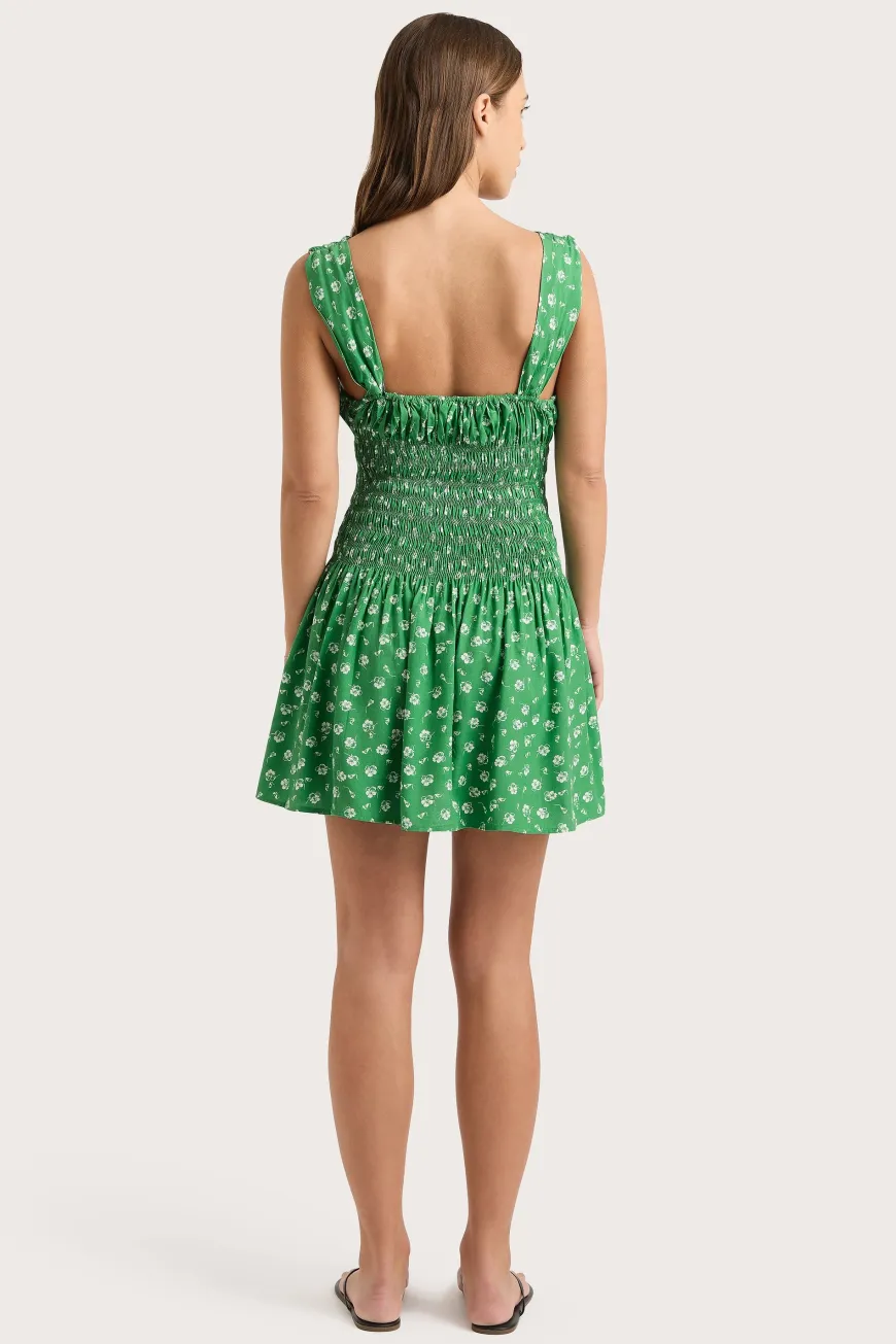 Yerres Mini Dress Green