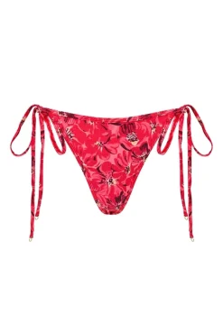 Zamora Bikini Bottoms El Limon Floral Pink