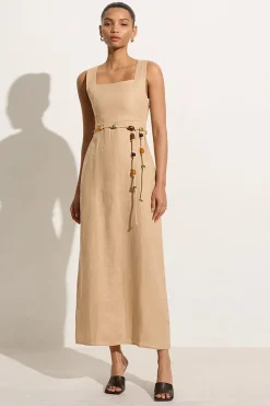 Zana Midi Dress Sand - Final Sale